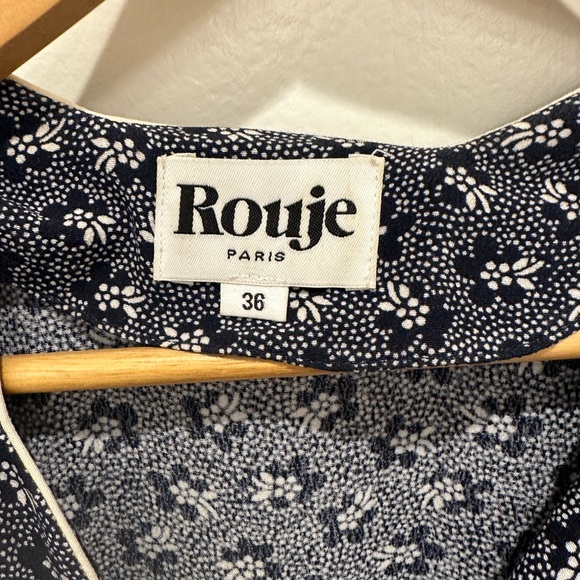 Rouje Tilda Dress, size 4, French 36, navy blue - Picture 3 of 8